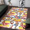 Pattern Print Goldfish Floor Mat-grizzshop