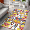 Pattern Print Goldfish Floor Mat-grizzshop