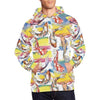Load image into Gallery viewer, Pattern Print Goldfish Men Pullover Hoodie-grizzshop