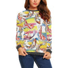 Pattern Print Goldfish Women's Sweatshirt-grizzshop