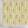 Pattern Print Golf Bathroom Shower Curtain-grizzshop