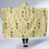 Pattern Print Golf Hooded Blanket-grizzshop