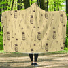 Pattern Print Golf Hooded Blanket-grizzshop