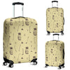 Pattern Print Golf Luggage Cover Protector-grizzshop