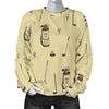 Pattern Print Golf Women's Sweatshirt-grizzshop