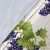 Pattern Print Grape Wine Blanket-grizzshop