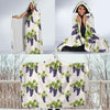 Pattern Print Grape Wine Hooded Blanket-grizzshop