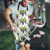 Pattern Print Grape Wine Men's Apron-grizzshop