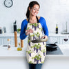 Pattern Print Grape Wine Women's Apron-grizzshop