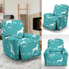 Pattern Print Great Dane Recliner Cover-grizzshop