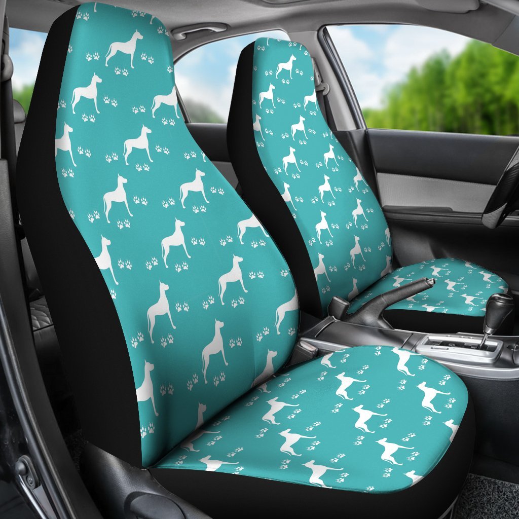 Pattern Print Great Dane Universal Fit Car Seat Cover-grizzshop