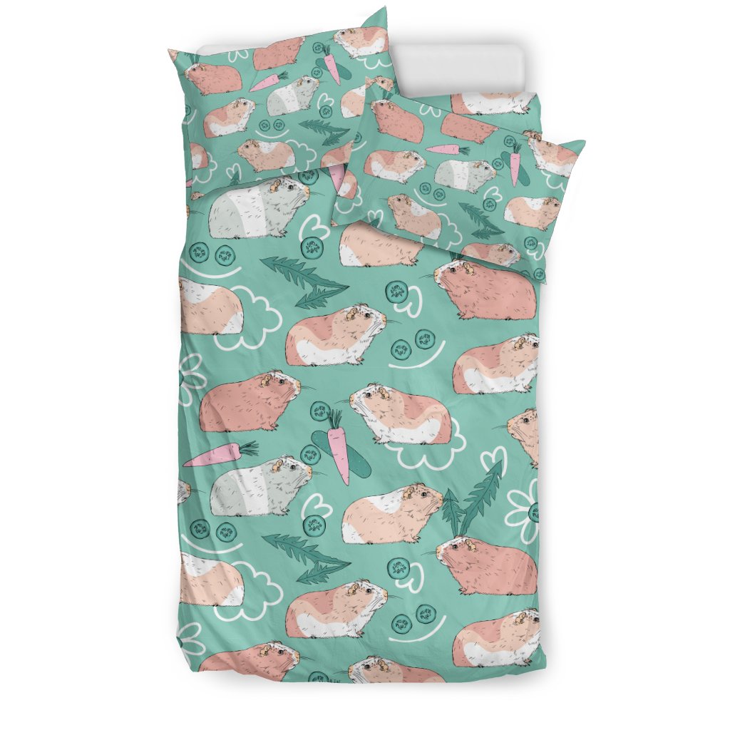 Pattern Print Guinea Pig Duvet Cover Bedding Set-grizzshop