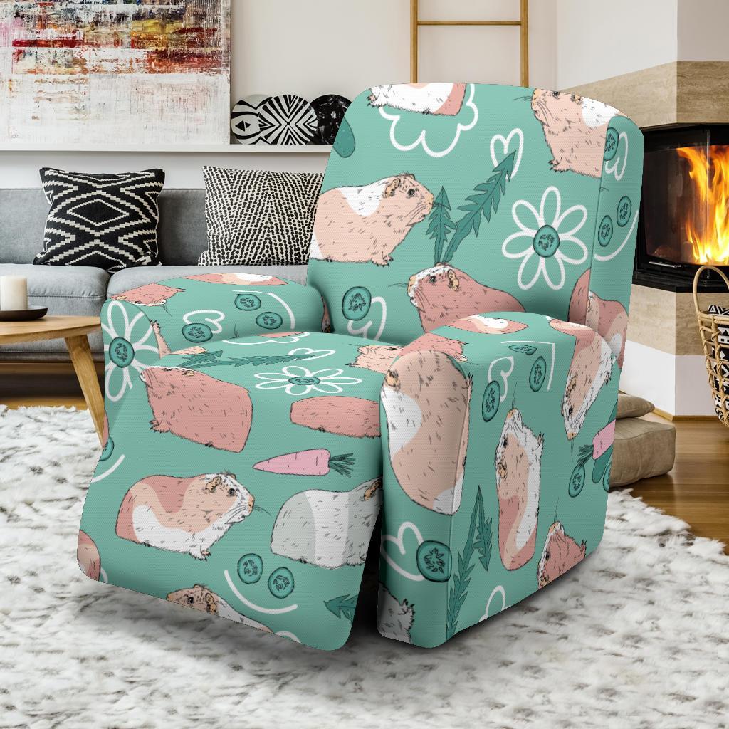 Pattern Print Guinea Pig Recliner Cover-grizzshop