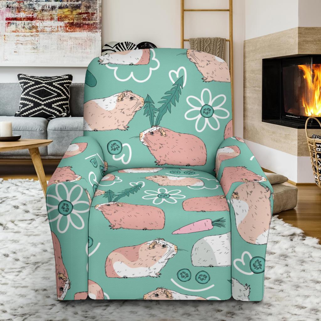 Pattern Print Guinea Pig Recliner Cover-grizzshop