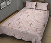 Pattern Print Gymnastics Bed Set Quilt-grizzshop