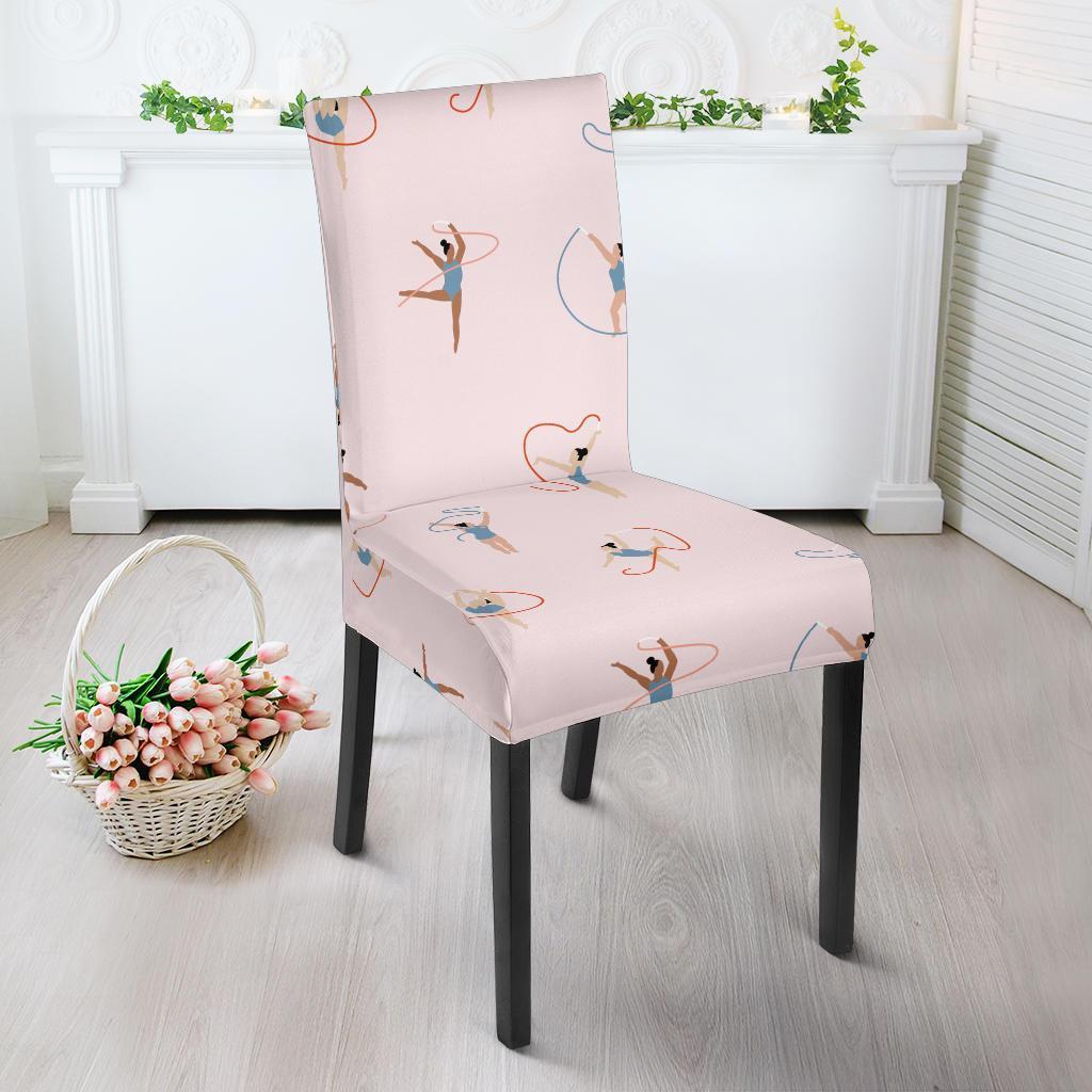 Pattern Print Gymnastics Chair Cover-grizzshop