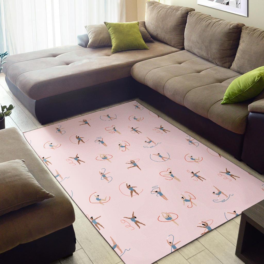 Pattern Print Gymnastics Floor Mat-grizzshop