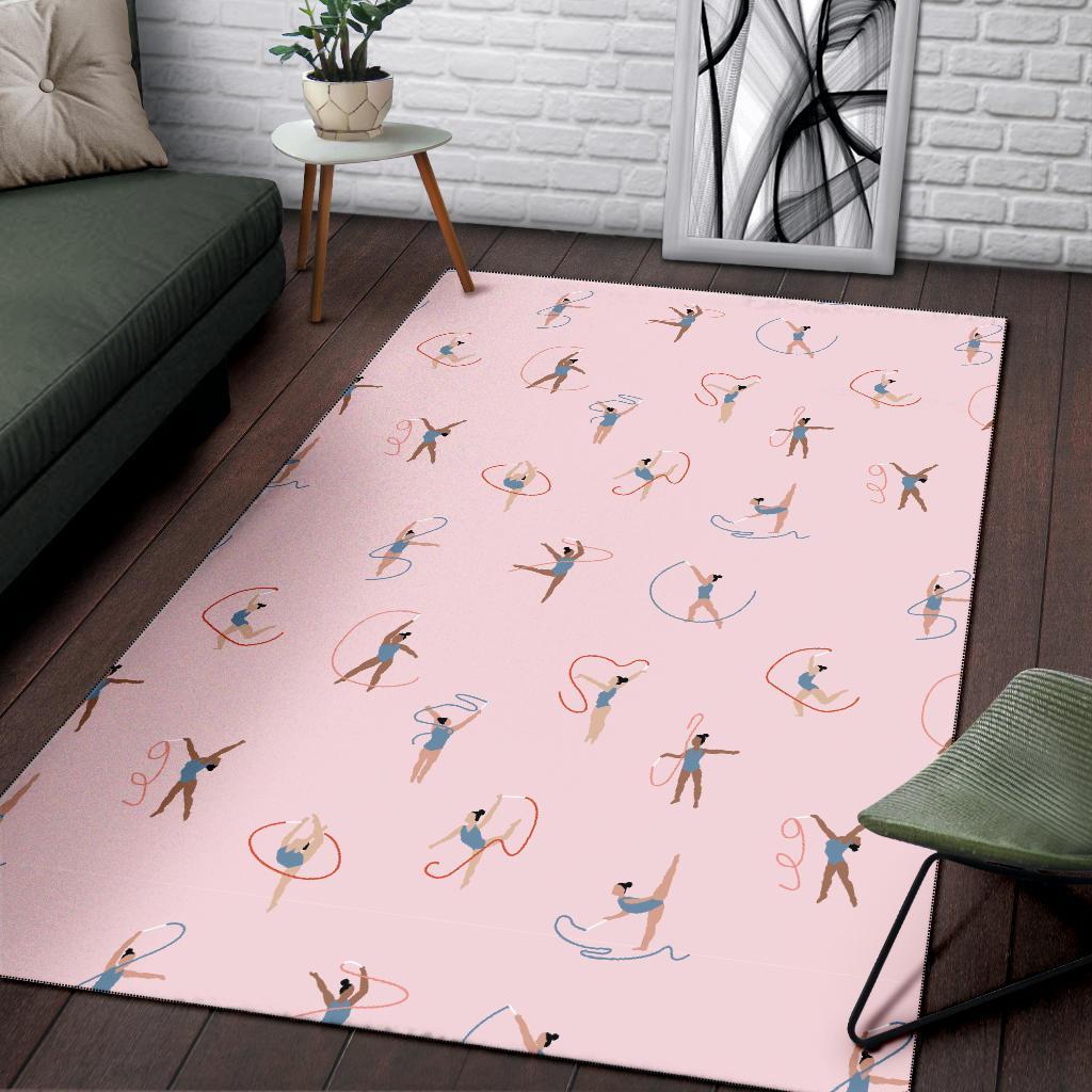 Pattern Print Gymnastics Floor Mat-grizzshop