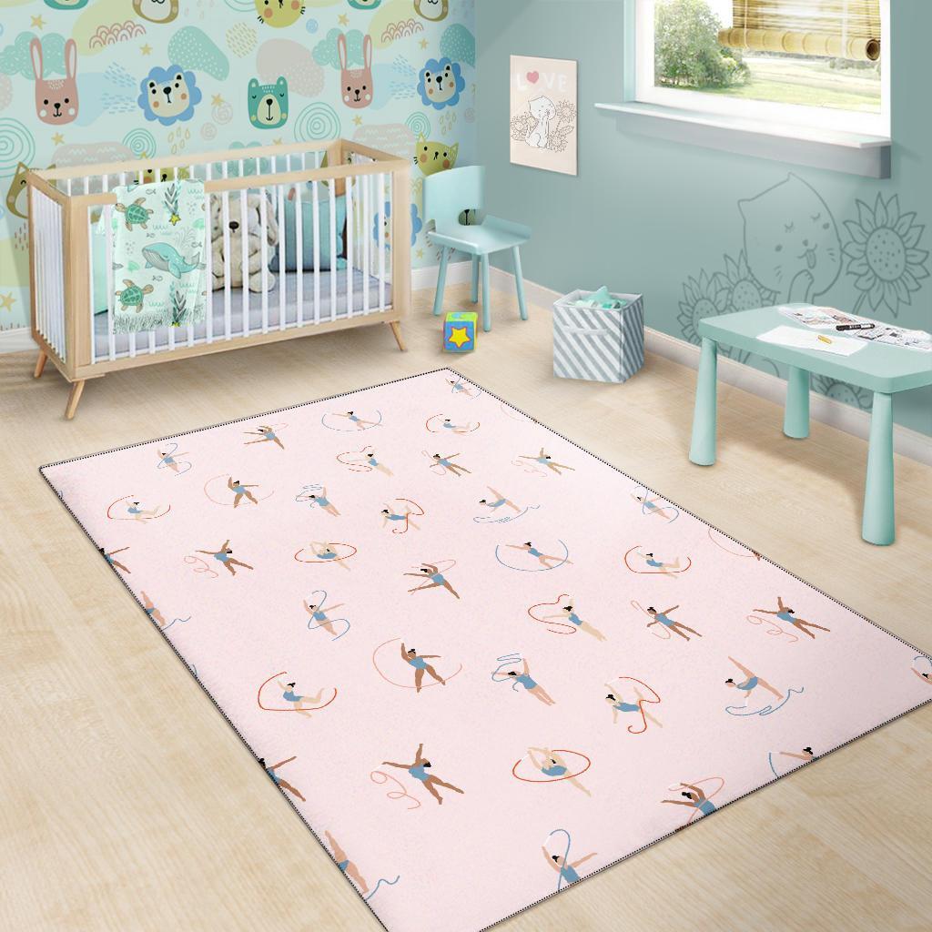 Pattern Print Gymnastics Floor Mat-grizzshop