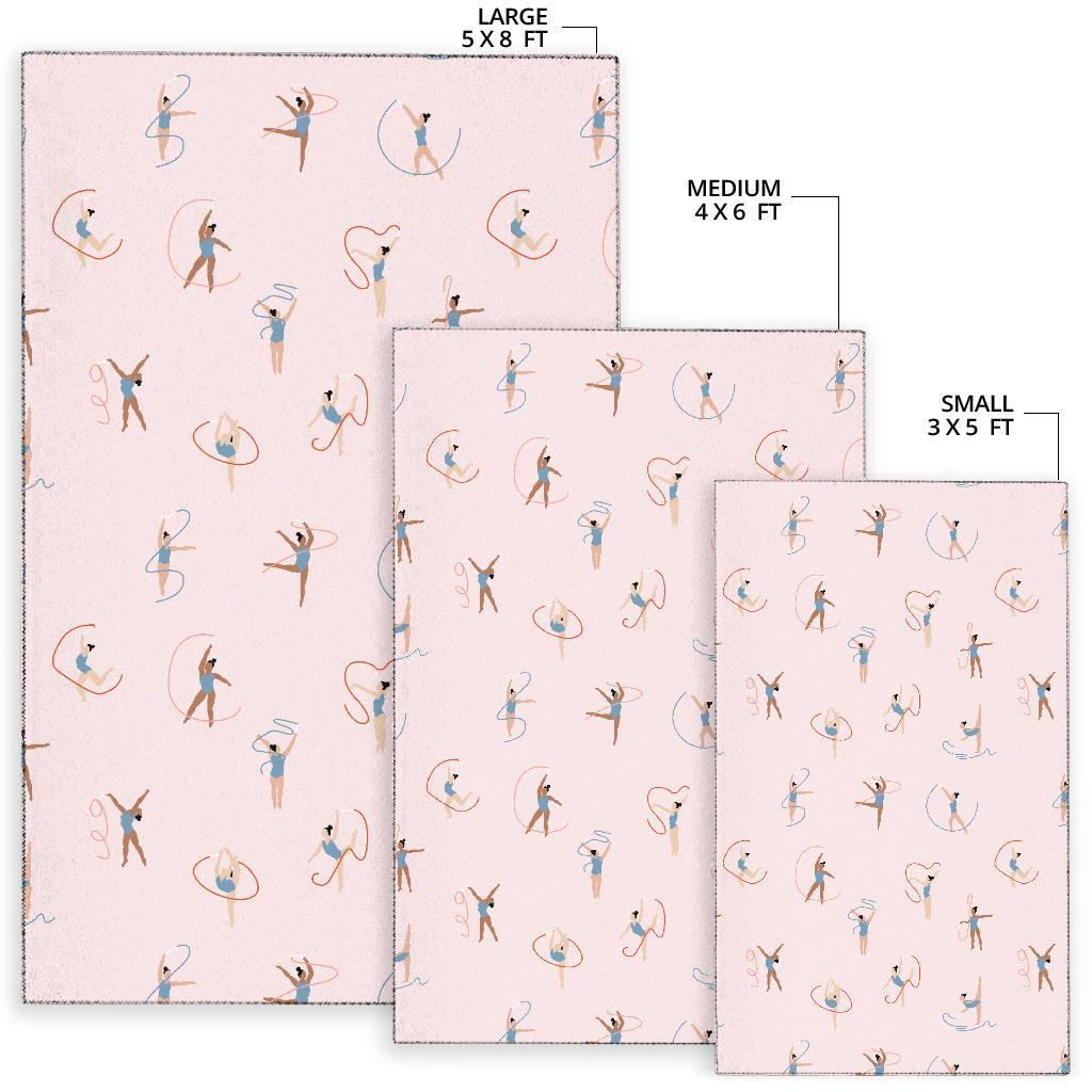 Pattern Print Gymnastics Floor Mat-grizzshop