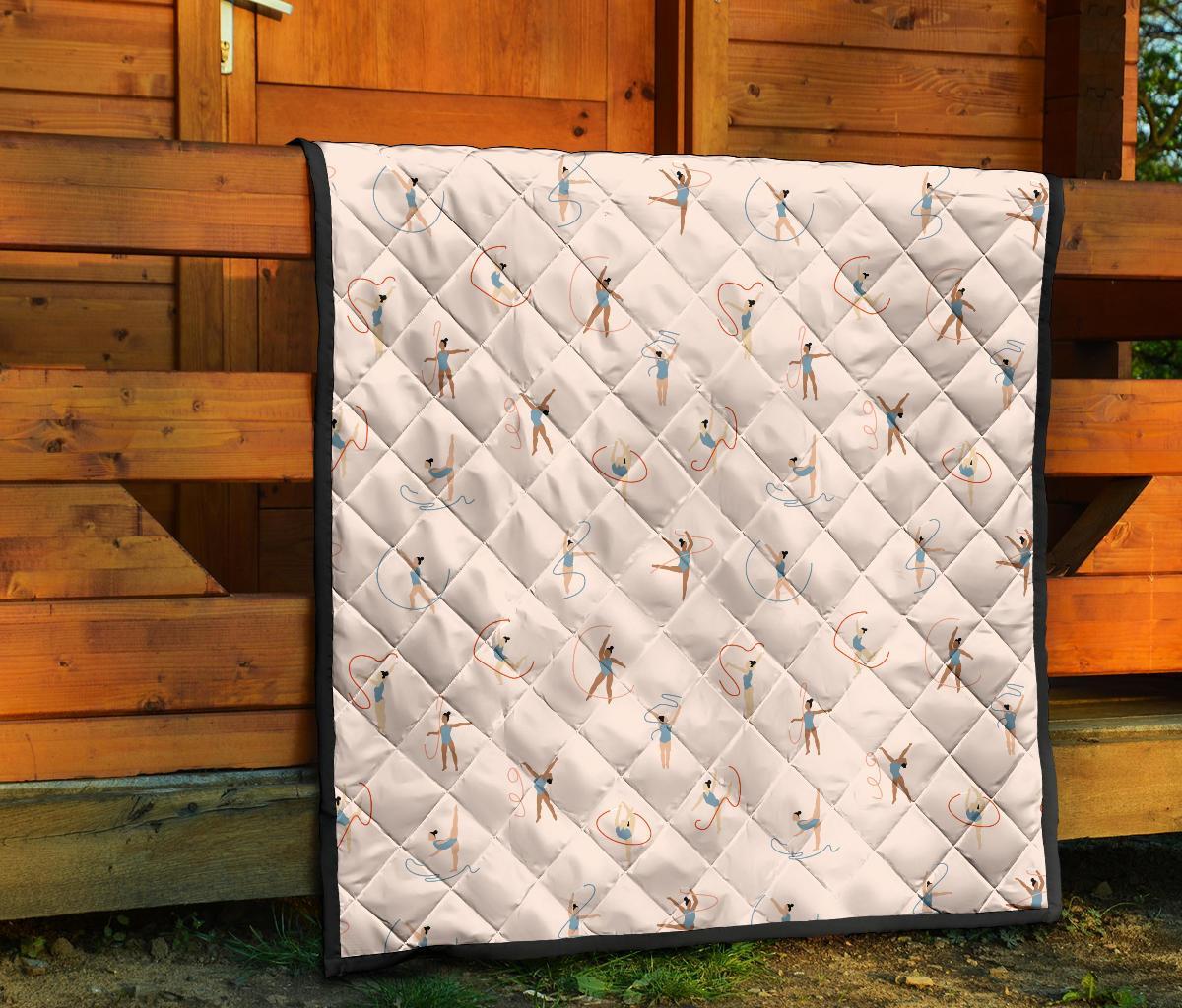 Pattern Print Gymnastics Quilt-grizzshop