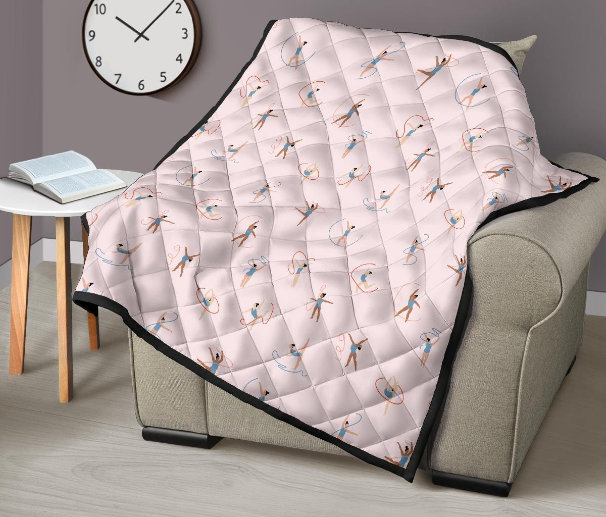 Pattern Print Gymnastics Quilt-grizzshop