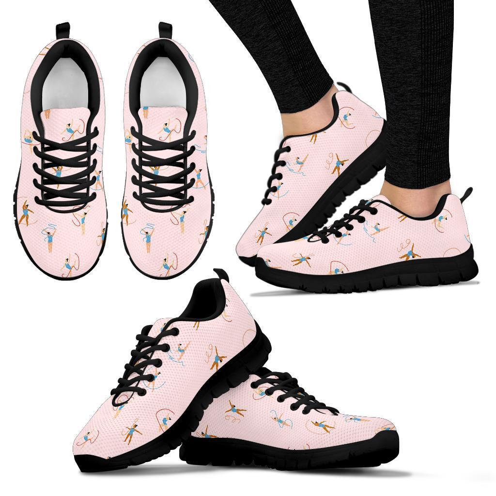 Pattern Print Gymnastics Sneaker Shoes For Men Women-grizzshop