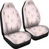 Pattern Print Gymnastics Universal Fit Car Seat Covers-grizzshop