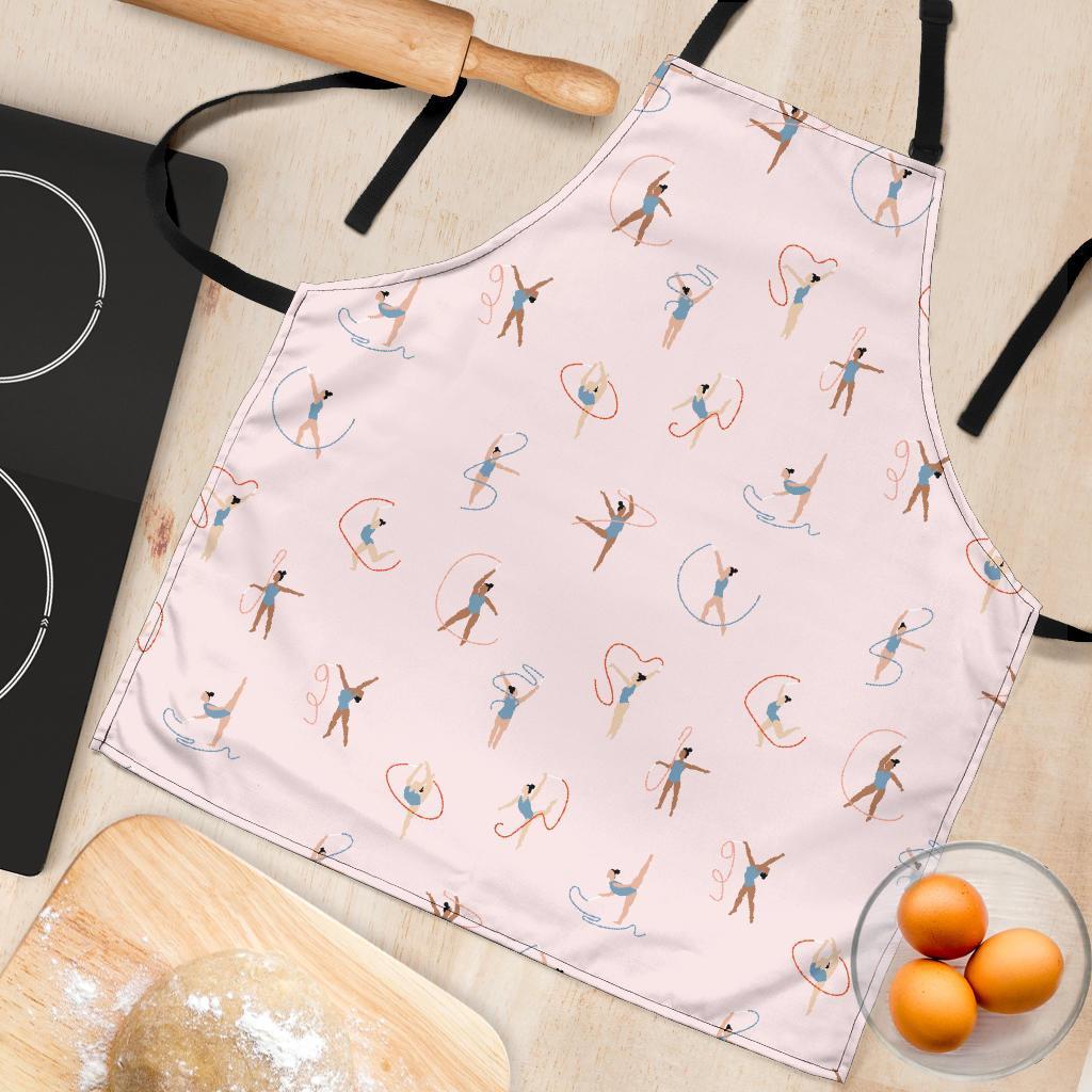 Pattern Print Gymnastics Women's Apron-grizzshop