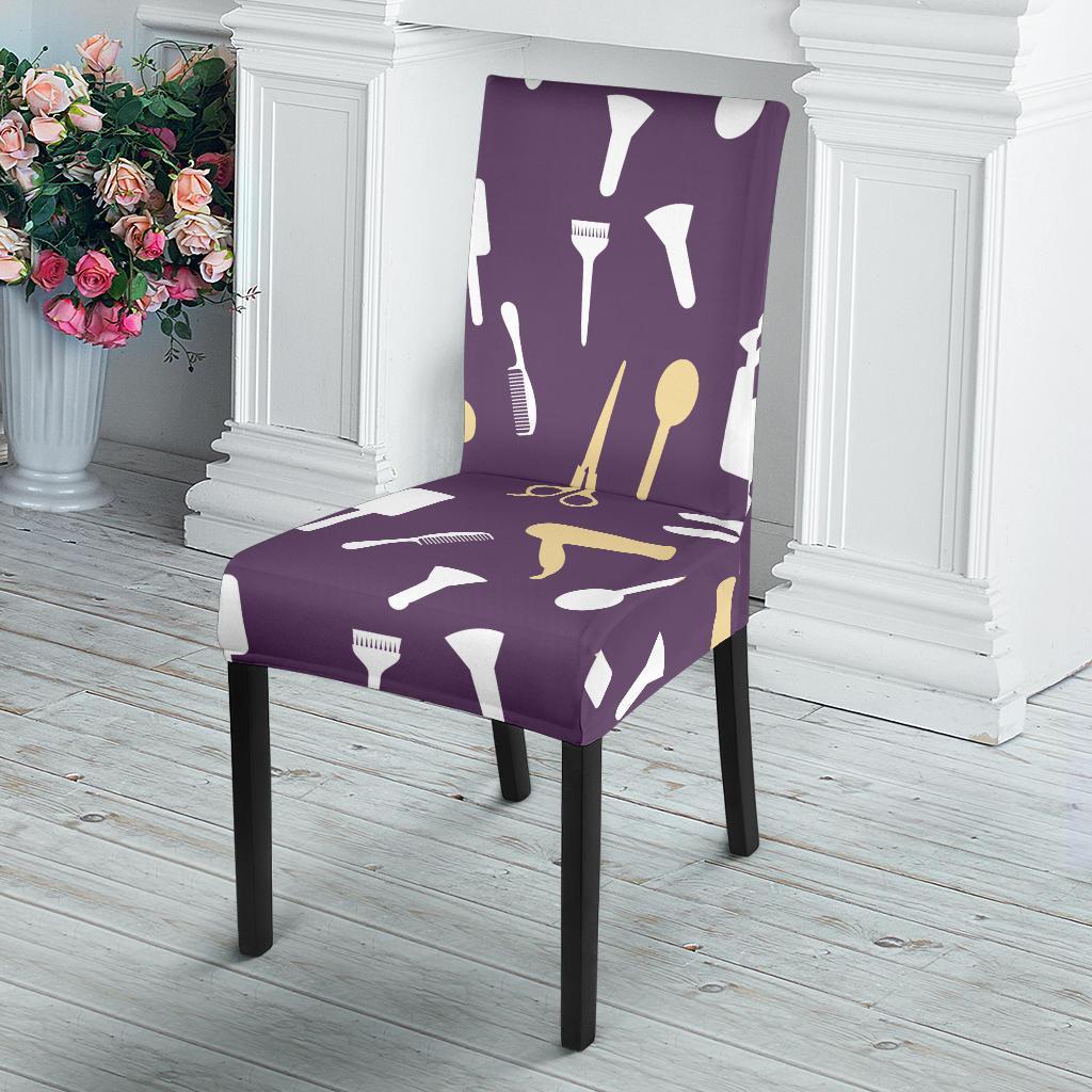 Pattern Print Hair Stylist Chair Cover-grizzshop