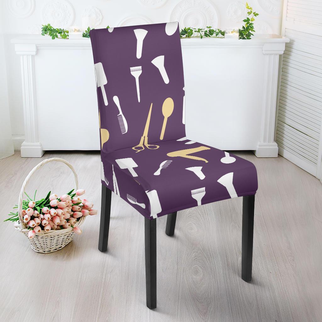 Pattern Print Hair Stylist Chair Cover-grizzshop