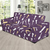 Pattern Print Hair Stylist Sofa Covers-grizzshop