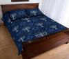 Pattern Print Hanukkah Bed Set Quilt-grizzshop