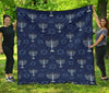 Pattern Print Hanukkah Quilt-grizzshop