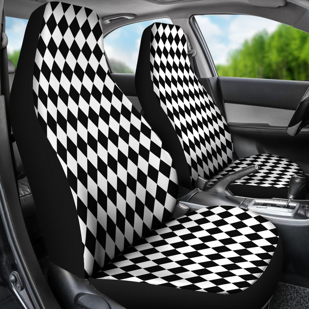 Pattern Print Harlequin Universal Fit Car Seat Cover-grizzshop