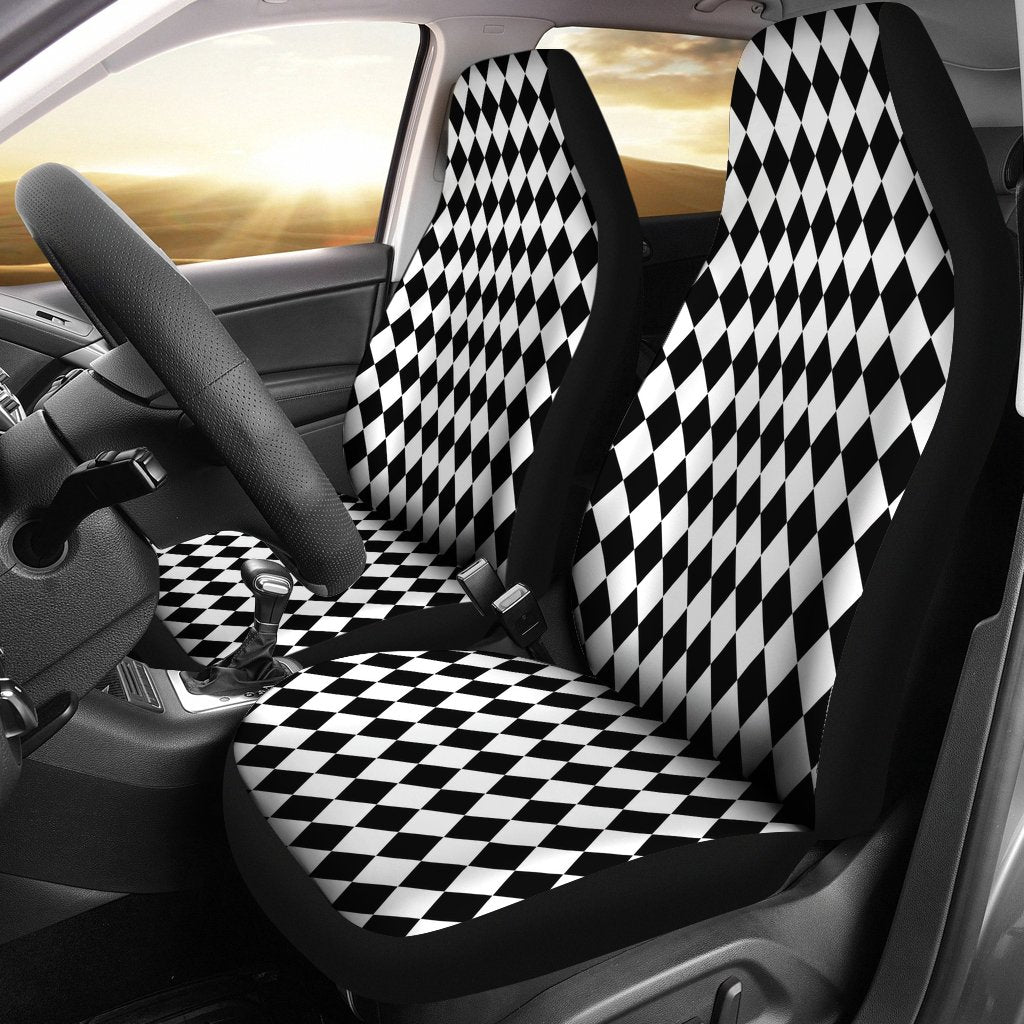 Pattern Print Harlequin Universal Fit Car Seat Cover-grizzshop