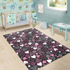 Pattern Print Heart Floor Mat-grizzshop