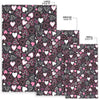 Pattern Print Heart Floor Mat-grizzshop