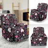 Pattern Print Heart Recliner Cover-grizzshop