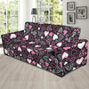 Pattern Print Heart Sofa Covers-grizzshop