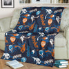 Pattern Print Hockey Blanket-grizzshop