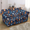 Pattern Print Hockey Loveseat Cover-grizzshop