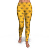 Pattern Print Honey Bee Diagram Gifts Pattern Women Leggings-grizzshop