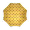 Pattern Print Honey Bee Diagram Gifts Print Foldable Umbrella-grizzshop