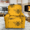 Pattern Print Honey Bee Diagram Gifts Recliner Cover-grizzshop