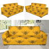 Pattern Print Honey Bee Diagram Gifts Sofa Covers-grizzshop