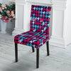 Pattern Print Houndstooth Chair Cover-grizzshop