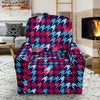 Pattern Print Houndstooth Recliner Cover-grizzshop