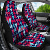 Pattern Print Houndstooth Universal Fit Car Seat Cover-grizzshop