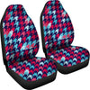 Pattern Print Houndstooth Universal Fit Car Seat Cover-grizzshop